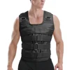 gilet en cuir vide, sans plaque d'acier (peut supporter 50kg)