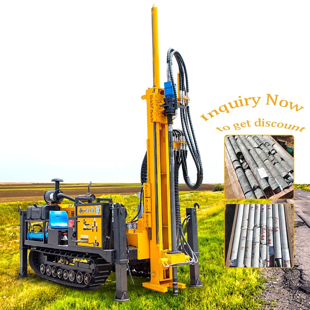 Crawler Mine Geotechnical Exploration Rock Core Sample Nq Drill Drilling Rigs Machine for Sale