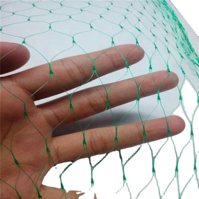 Hotsale HDPE Green Bird Farm Net with UV for Catching Birds 20gsm 30gsm 40gsm Bird Catching Trapping Net