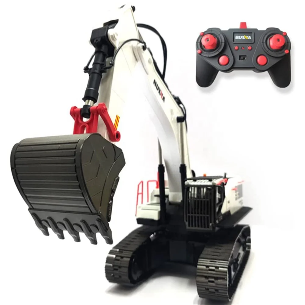 Huina RC Truck Car 1594 1/14 Scale 2.4G 22CH RC Excavator Alloy