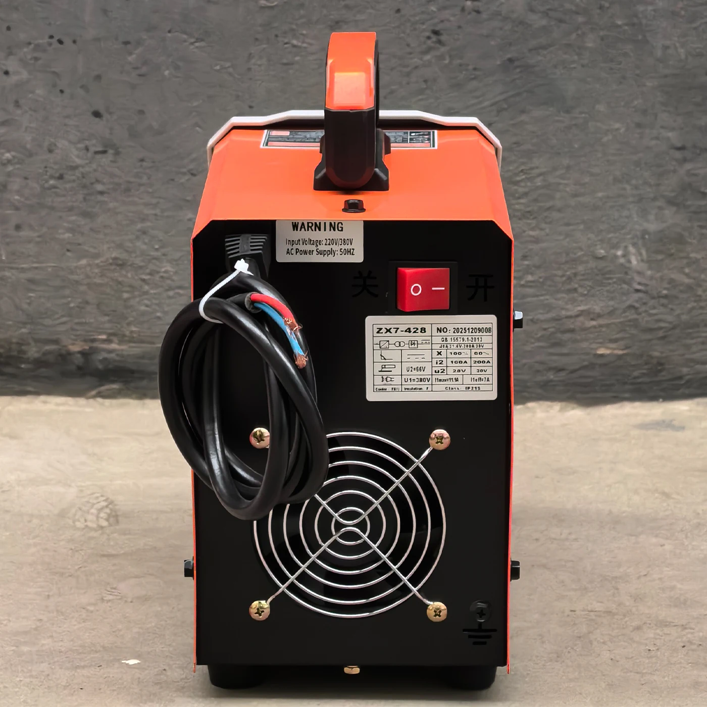 【ayuppage】 Portable Arc Inverter Welder ZX7 428A - 200A DC MMA Welding