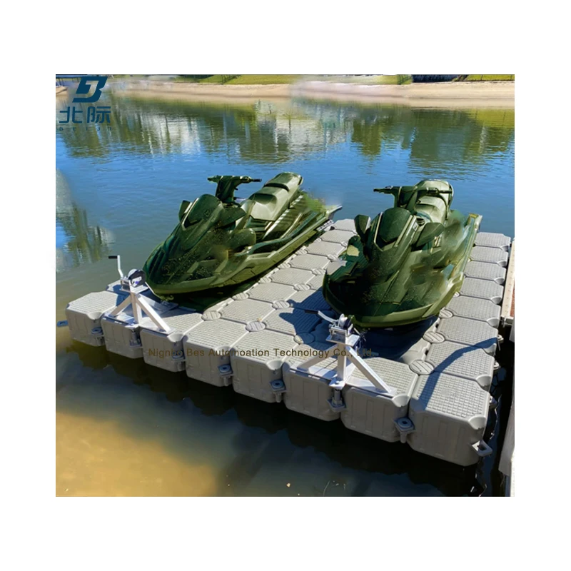 Modular Boat Dry Dock Floating Bridge Floating Dock Blocks Floating Boat Jetty Pricing of Floating Platform Hdpe Pontoon