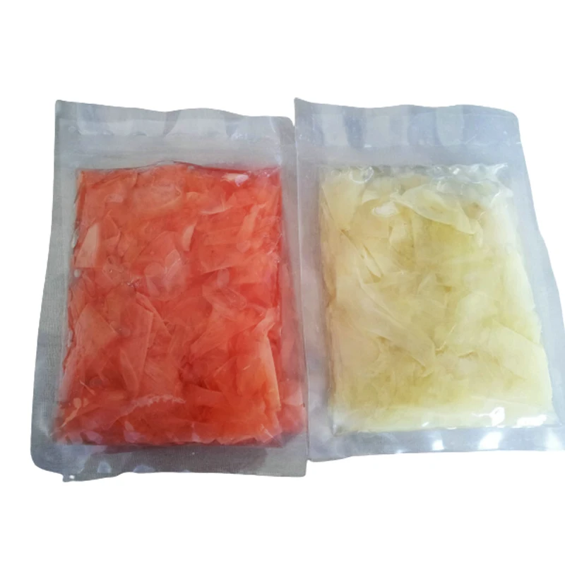 Organic natural pickled vegetables sushi ginger halal pickle for sale