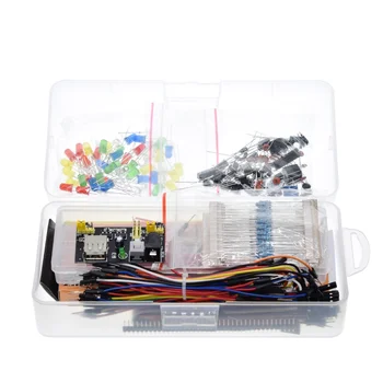 830 Breadboard Cable Resistor Electronic Component Starter Kit For Arduino  