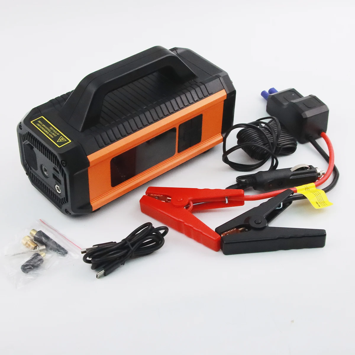 Portable 10000mAh ABS Emergency Jump Starter Dual Power Supply Tire Inflators 150PSI Car Battery Jump Starter Power Bank - view 6