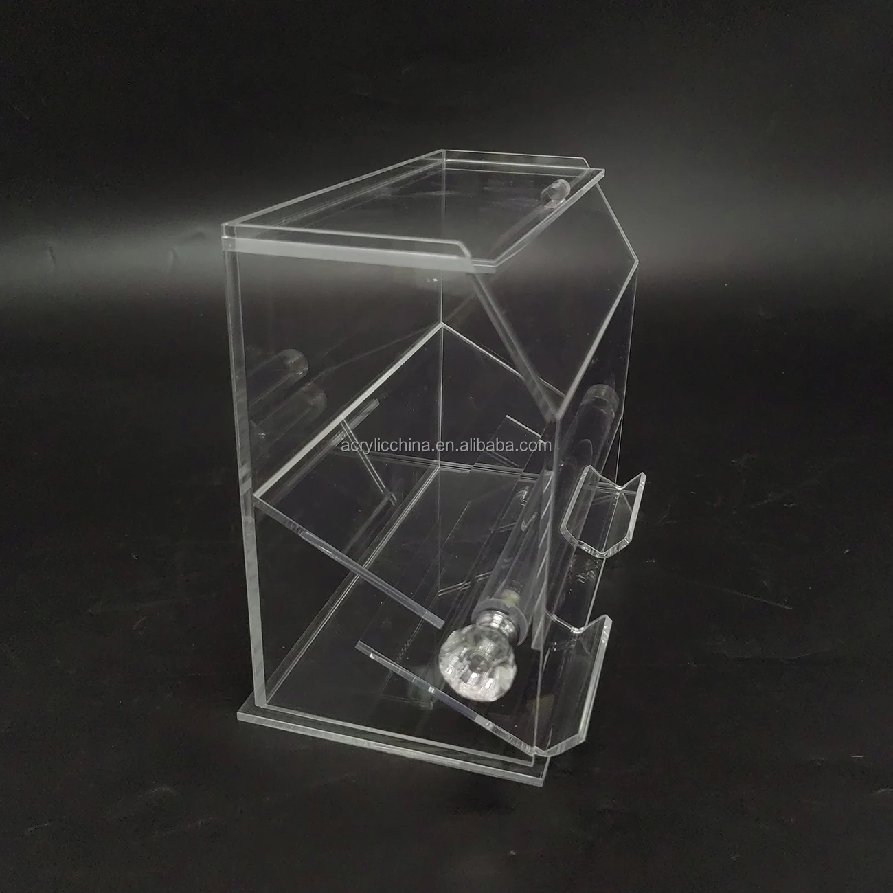 Clear Straw Dispenser/customized Drinking Acrylic Straw Dispenser Buy