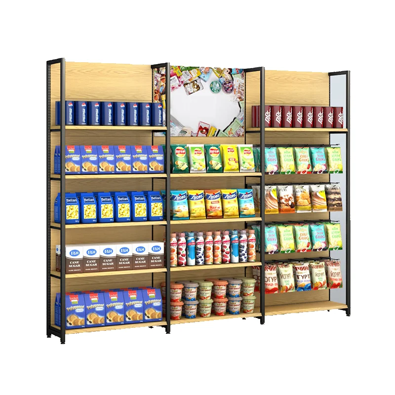 Supermarket Display Racks Store Shelf Gondola Display Shelves Single