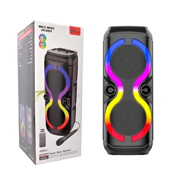 SING-E ZQS8230 Dual 8 Inch BT Speaker - Great Sound & Control