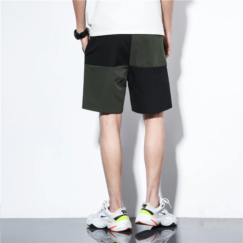 Colour Matching Men Shorts Pants Boxers 