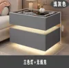 Chargeur sans fil gris clair à trois couleurs