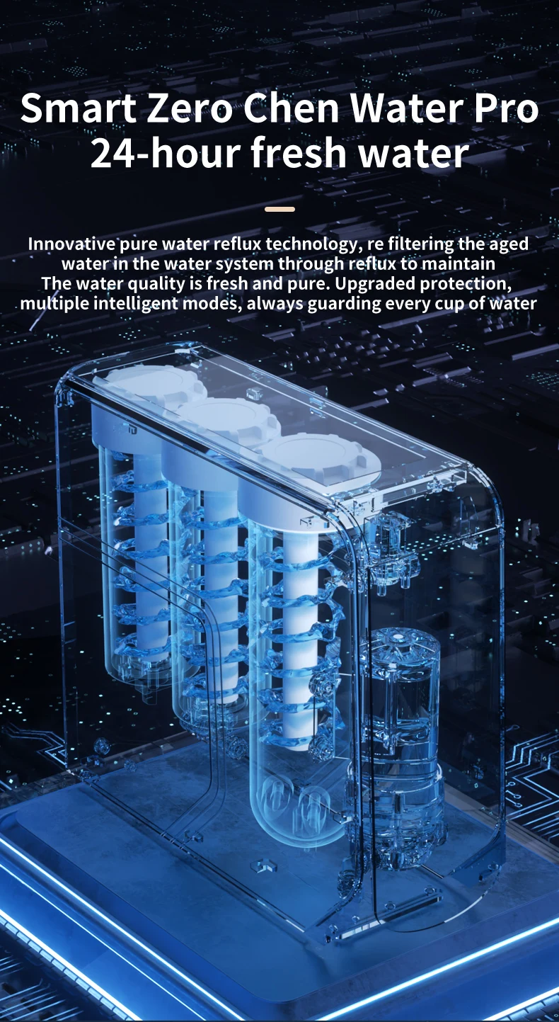 800G Reverse Osmosis Home Use Water Filter Life Reminder TDS Display Drinking Water Manufacturing Vendor