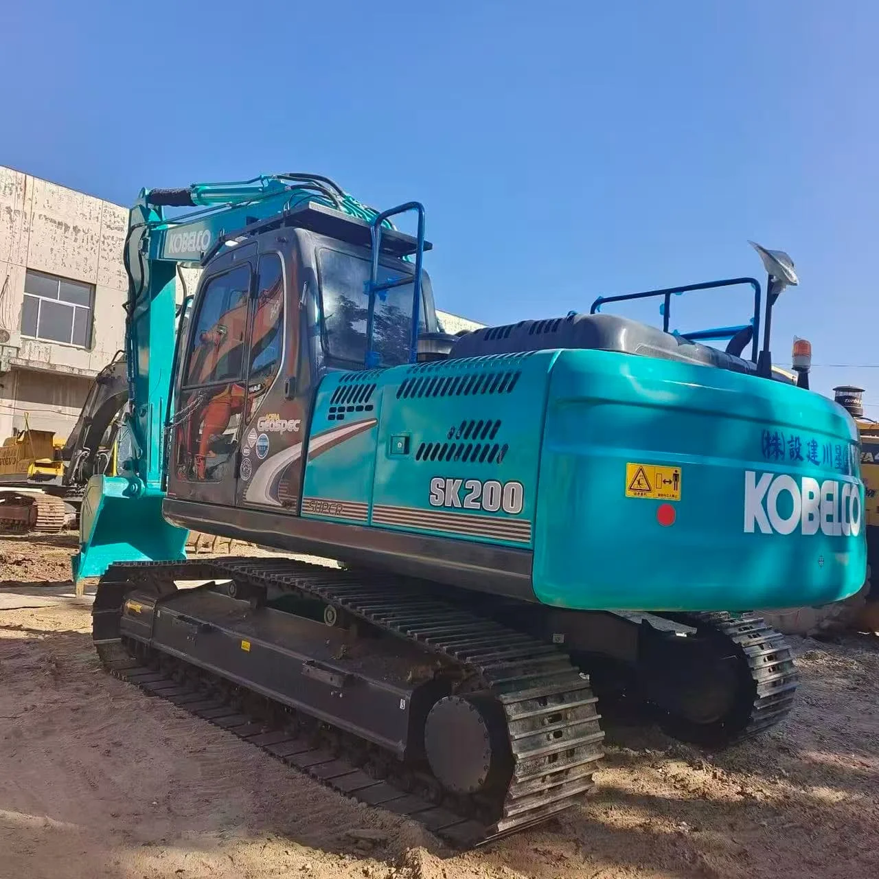 Original Japan KOBELCO SK200 Second Hand Excavator Good Condition