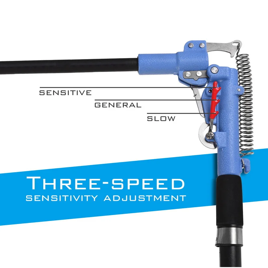 2.1m 2.4m 2.7m 3.0m海河湖不锈钢自动钓鱼竿全新设计