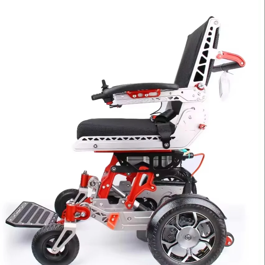 Factory directly offer top sales fully automatic aluminum alloy frame electric wheelchair with strong sense of technology-121013