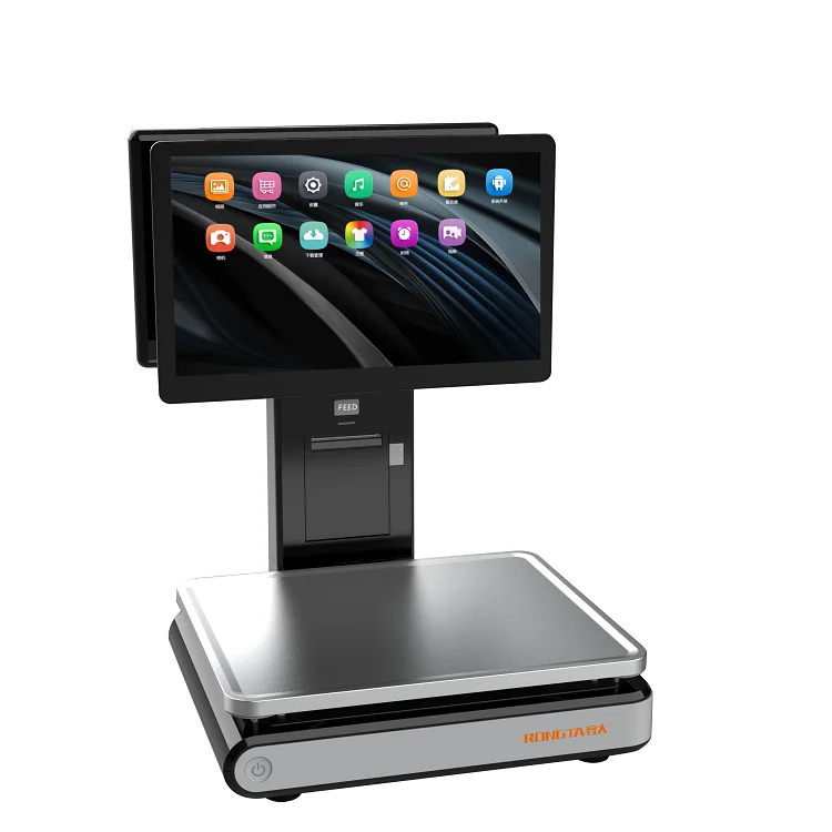 High Cost Performance Aurora D2 Multiple Interfaces PC Scale With Receipt Printer
