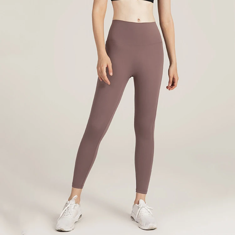 Lulu High Waist Hips Naked Yoga Pants 