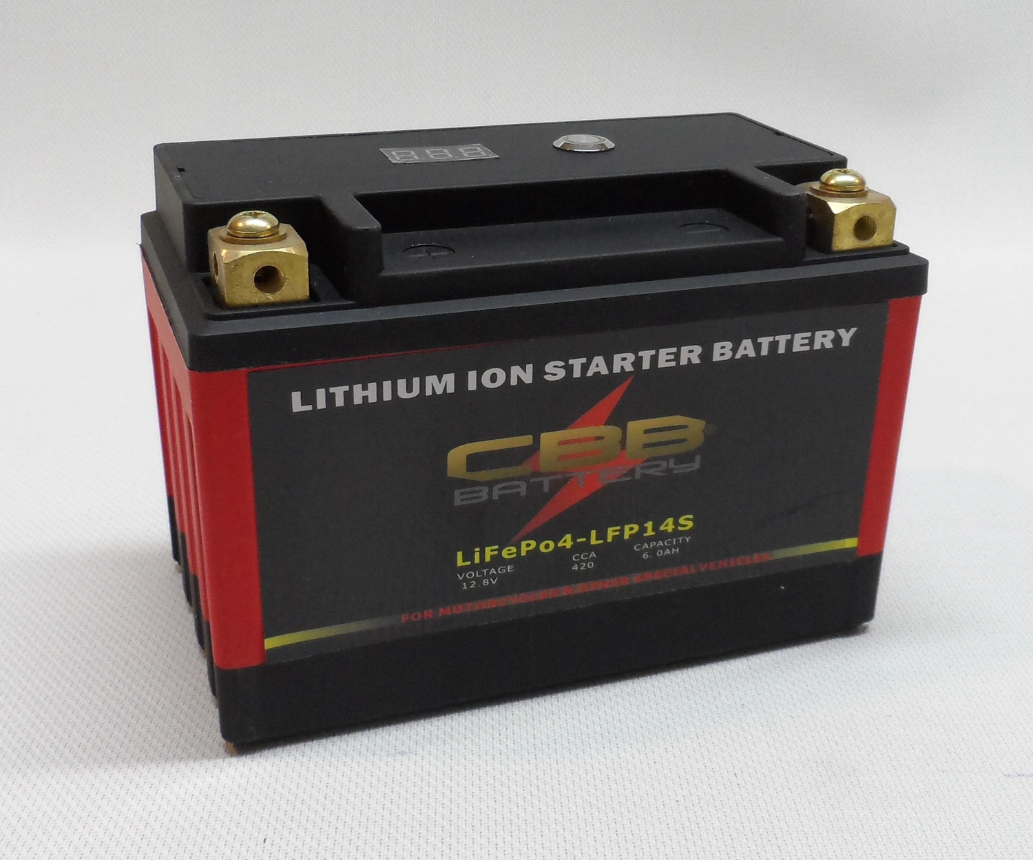 LFP14S/YTZ14S バイク用バッテリー 420CCA 12.8V ディープサイクル充電 