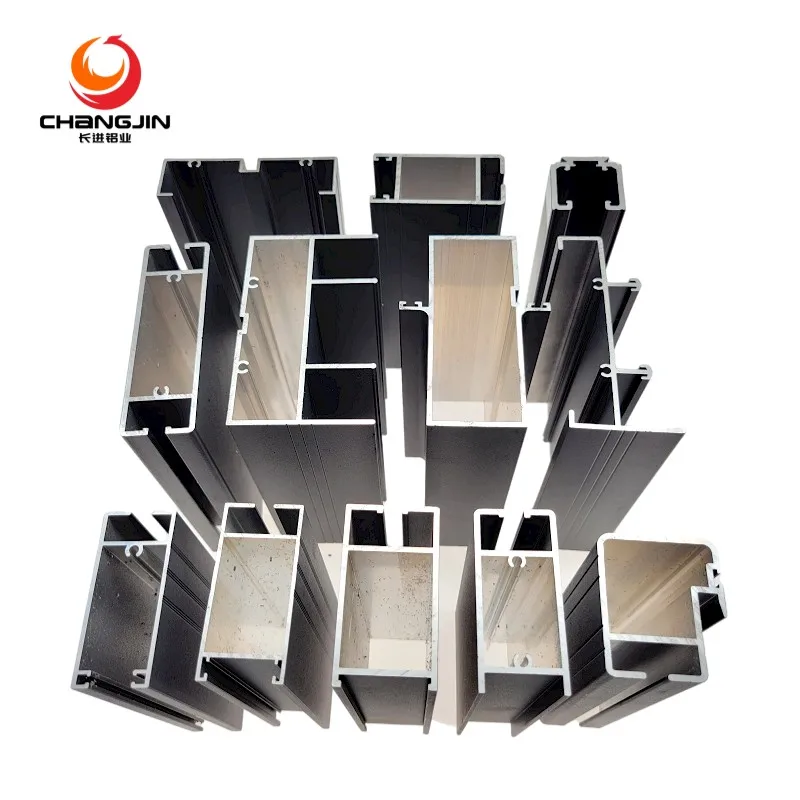Factory 6000 Series Aluminum Extruded Anodized Glass Frame Aluminium ...