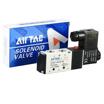 AirTac genuine two position five way solenoid valve 4V210-08 4V220-08 4V230C-08 4V230E-08 4V230P-08 pneumatic directional valve