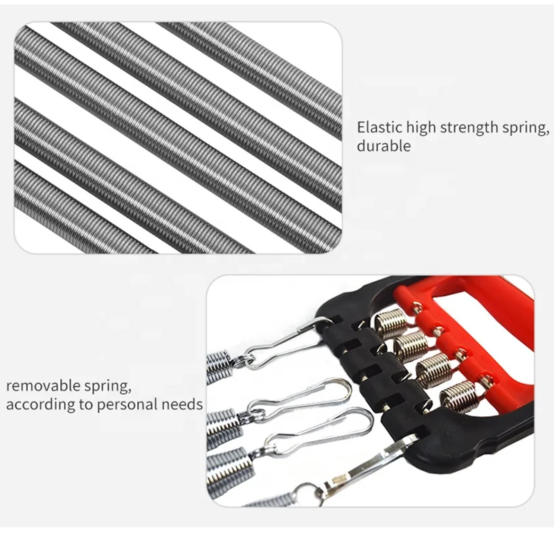 Muscle Arm Strength Exerciser Chest Expander Fitness Resistance Band Tube Adjustable Exercise 5 Springs Chest Expander