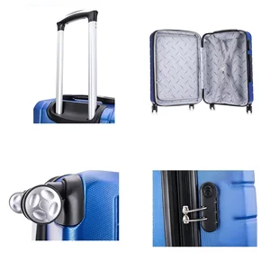 Wholesale Light Weight Unbreakable Abs Durable Trolley Suitcases Large Capacity Traveling Bag Hand Luggage Sets