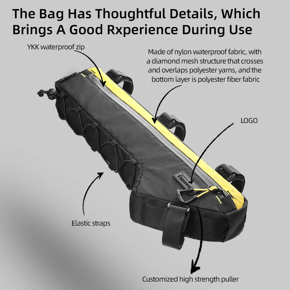 【セール】福袋のファッション通販 2.4 Rhinowalk Liter Nylon Durable - Bag Frame Triangle Bicycle バッグ