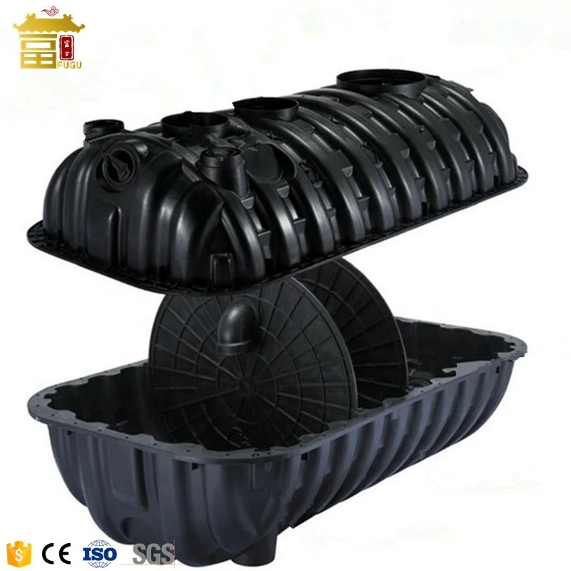 Plastic Mini Biogas Tank 1000 Liter Septic Tank