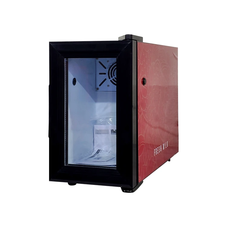 Meisda SC08 8L OEM Smart Mini bar Milk Display Fridge