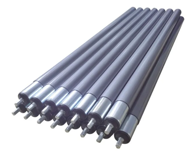 Spring Loaded Gravity Steel Pipe Roller For Loading Container