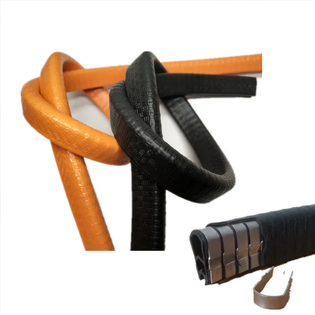 Pvc Auto U Shape  sharp Sheet Metal Seal Strip Rubber Edge Trim Pinchweld Protector Car Door EPDM protection Weather Stripping