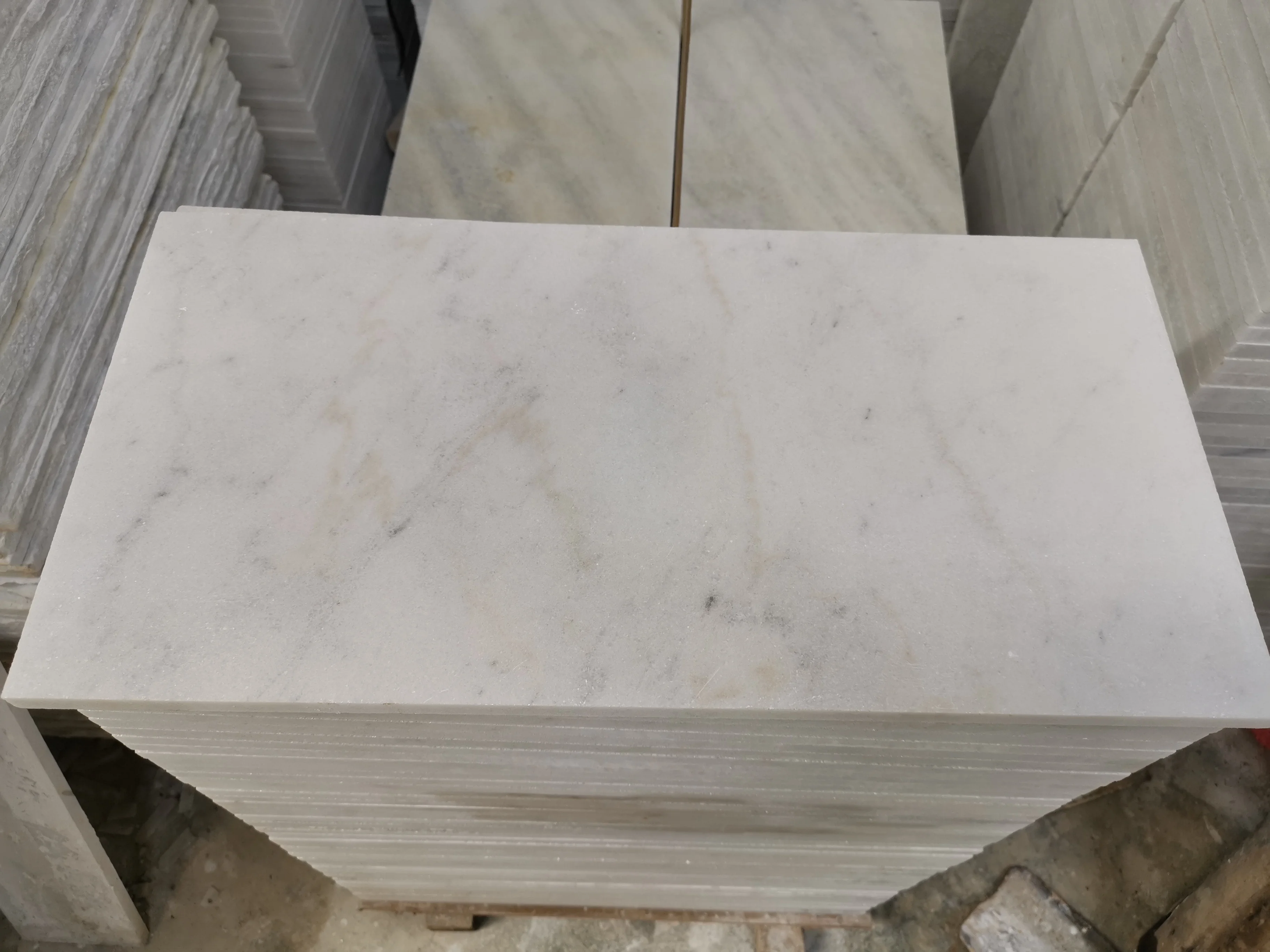 BOTON STONE Natural Stone Chinese Cheap Natural White Wall Tile High Quality Marble Floor Slab