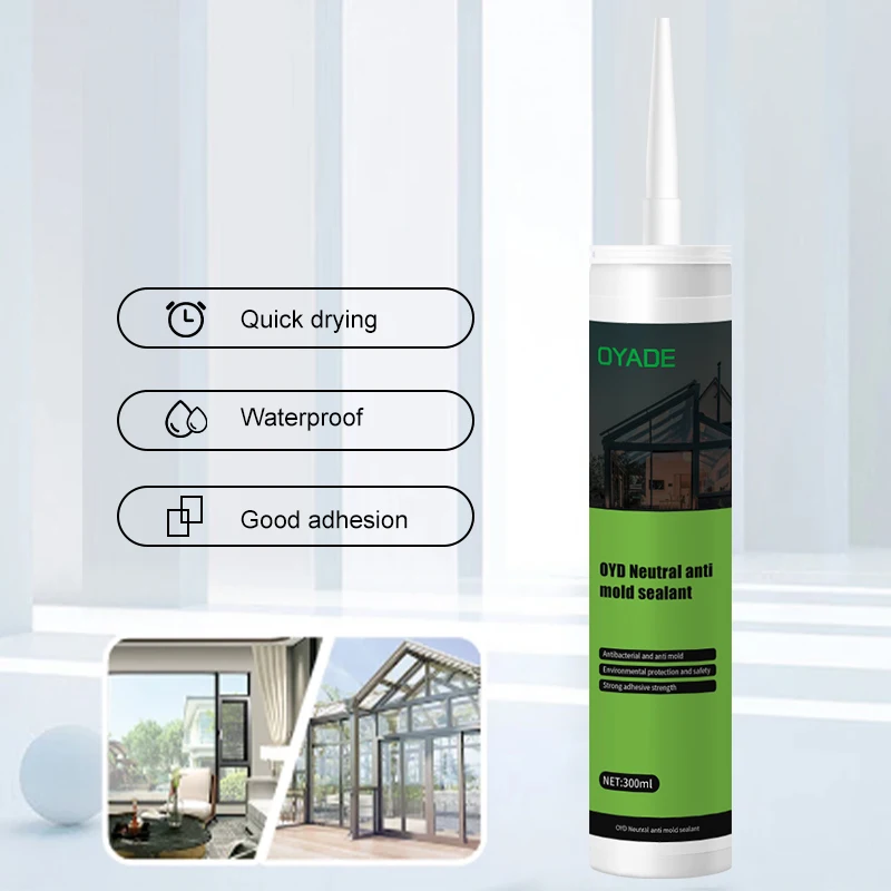 High Sealing Effect Antimold Silicone Sealant For Bathroom And