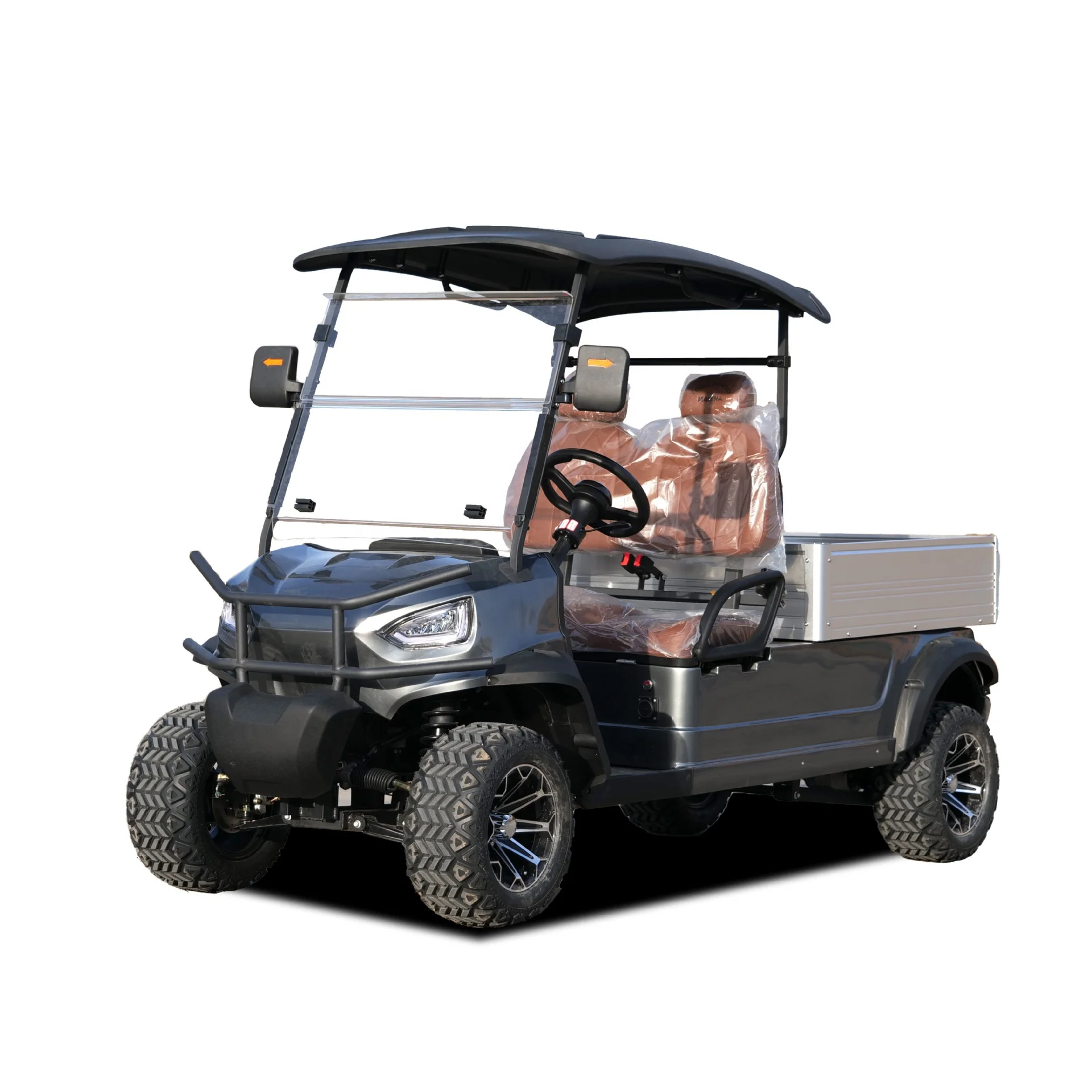 2025 Brand New Cheap China Export High-power Electric Parison Golf Cart 2 Seater Black Golf Cart 2025SDZX12PTPR320