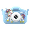 Caméra double HD cheval de couleur bleue