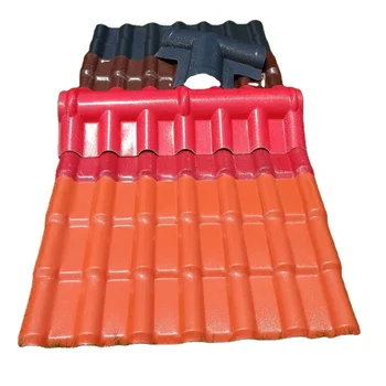 Guaranteed Quality High Weather Resistant Asa Coated Pvc Synthetic Resin Roof Tile