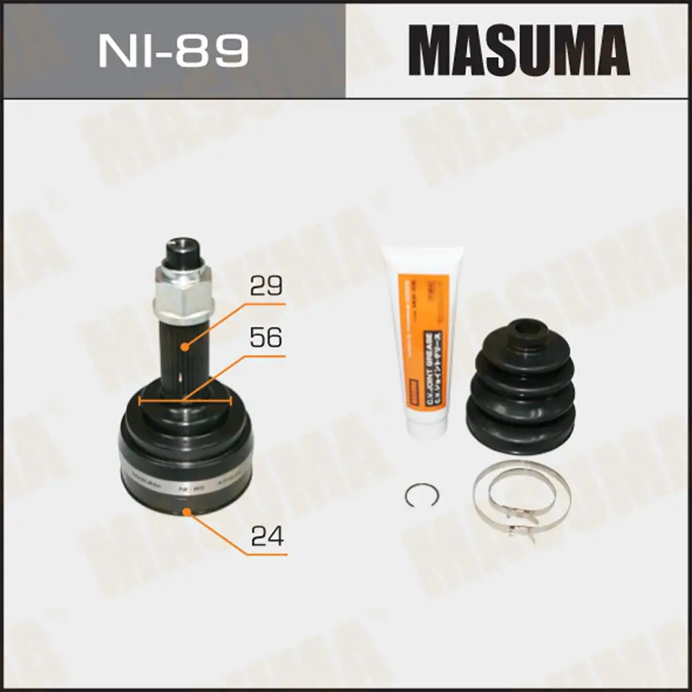 NI-89 MASUMA CV Joint for Nissan Juke KE9 2000cc | Reliable Inner