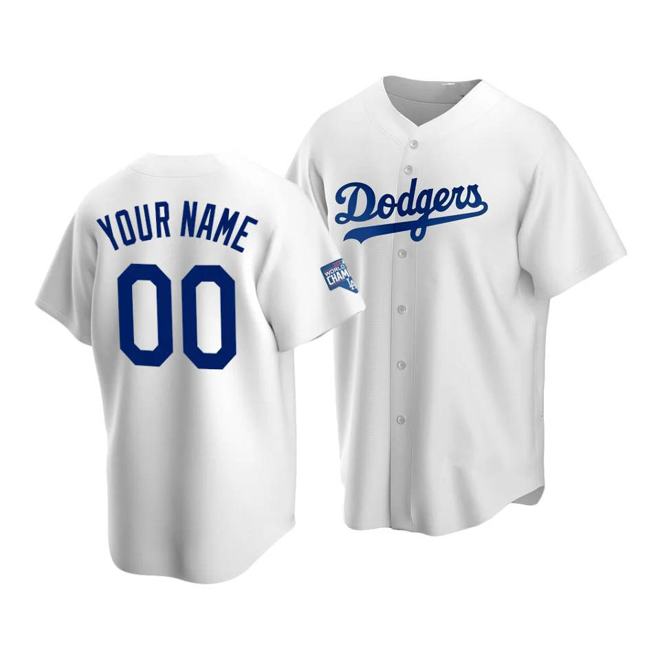 Wholesale 2022 New Men's Los Angeles Dodgers 00 Custom 22 Clayton Kershaw  50 Mookie Betts 35 Cody Bellinger Stitched S-5xl Baseball Jersey From  m.
