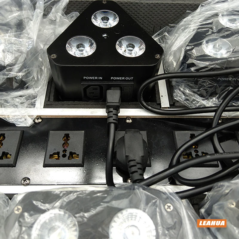 Новинка, перезаряжаемый 3x10 Вт rgbw 4 в 1 dmx Аккумуляторный тонкий светодиодный аккумулятор par can, светодиодный светильник par, светильник truss guangzhou lights