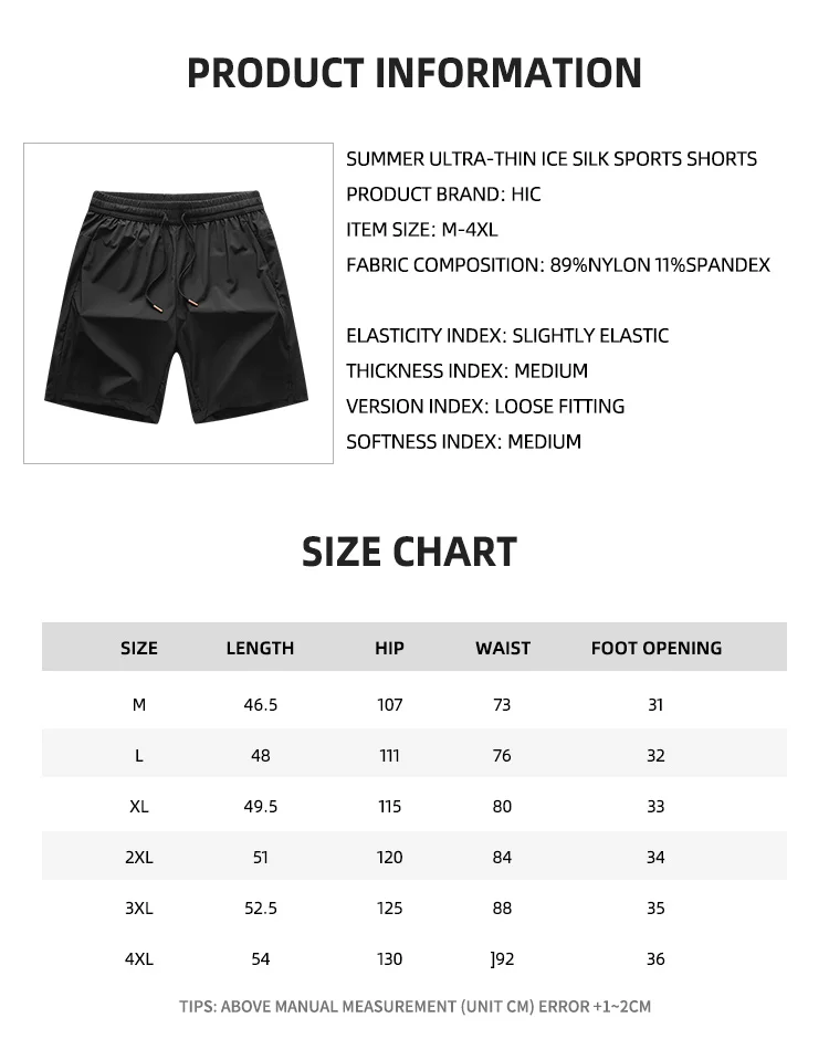 Sportswear Running Gym Shorts Custom Compression Sweat Training Workout ...