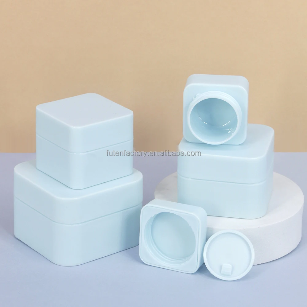 High Quality Plastic Double Frosted PP Cream Bottle Cream Round Box ...