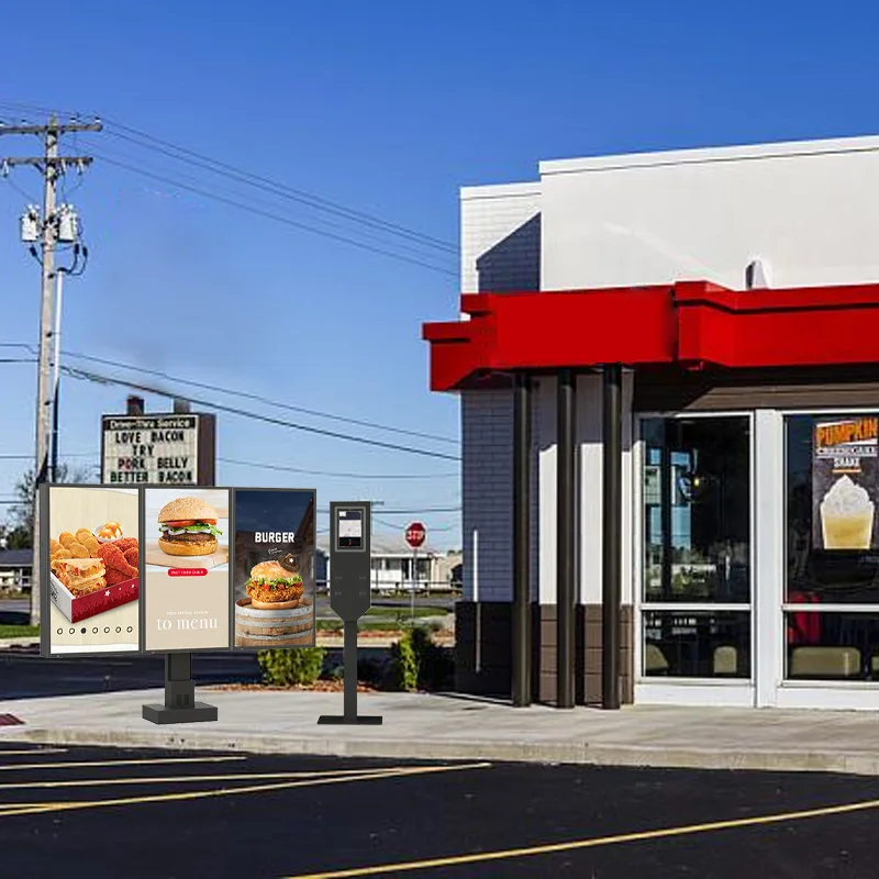 Drive Through Server Drive-thru Self Service Kiosk - Efficient & Reliable