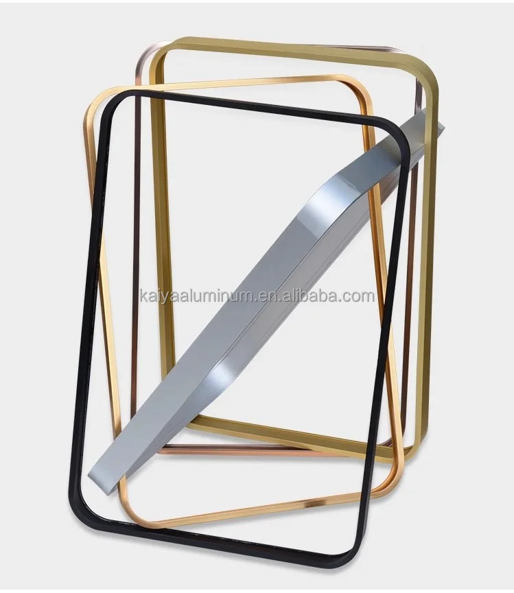 Alibaba.com: Round corner rectangle aluminum frame profile, customized ...