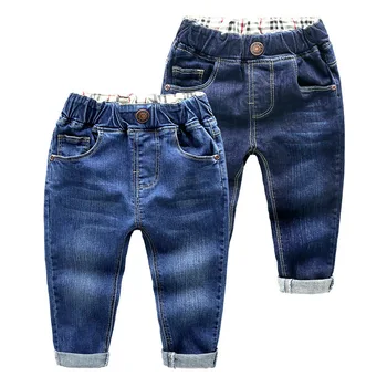 New Children's Clothing Boys' Broken Jeans Spring and Autumn Children's Pants Small and Medium Sized Children's Denim Pants