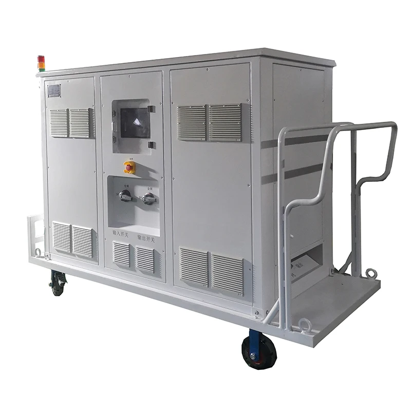 GPU Three Phase Aircraft Static AC Frequency Converter 400hz