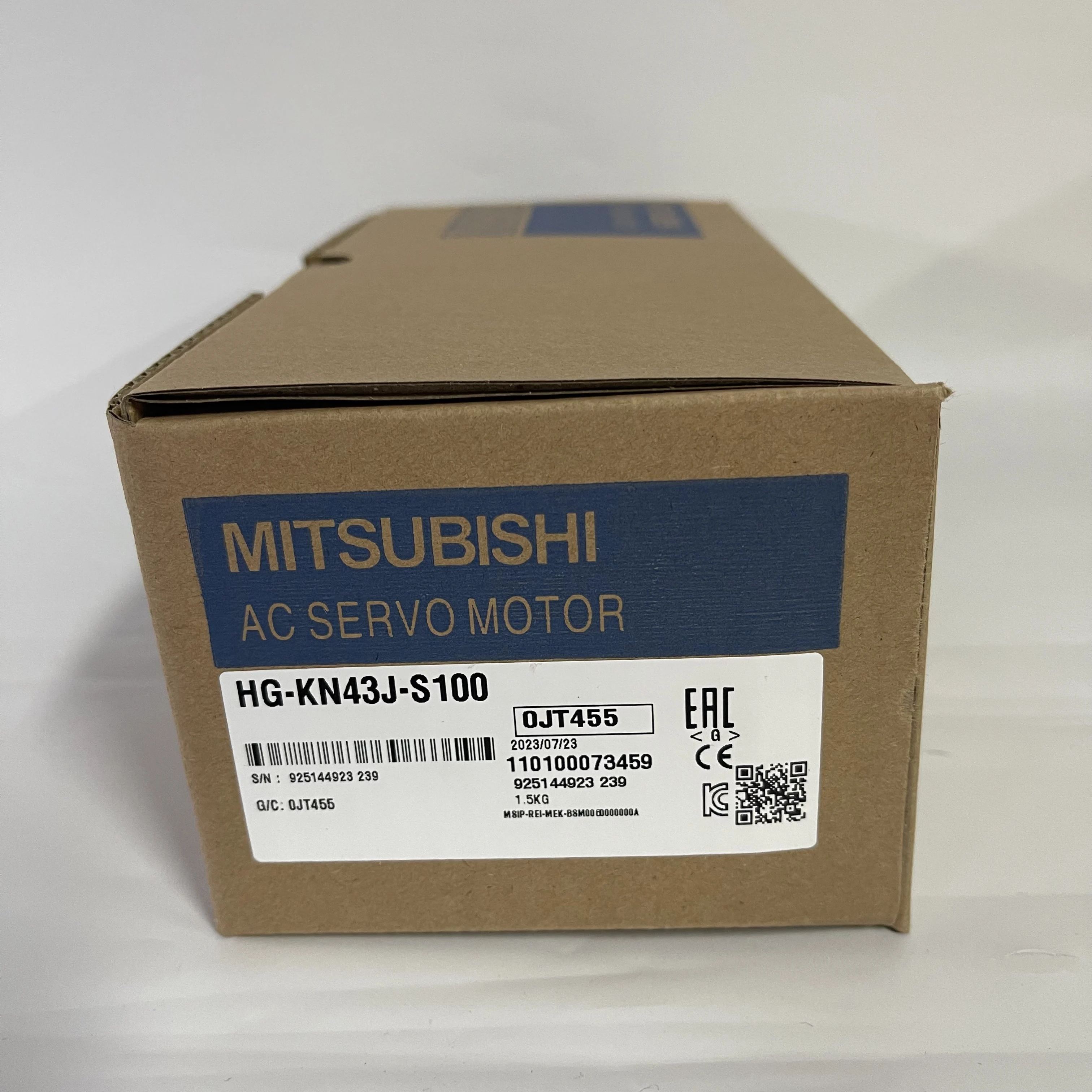 MITSUBISHI AC Servo Motor HG-KN43J-S100