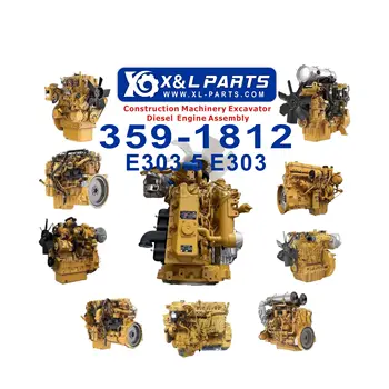 cat engine C1.8 Engine Assembly For Caterpillar E305.5 359-1812  Xinlian parts fits Kubota  Diesel Engine D1803