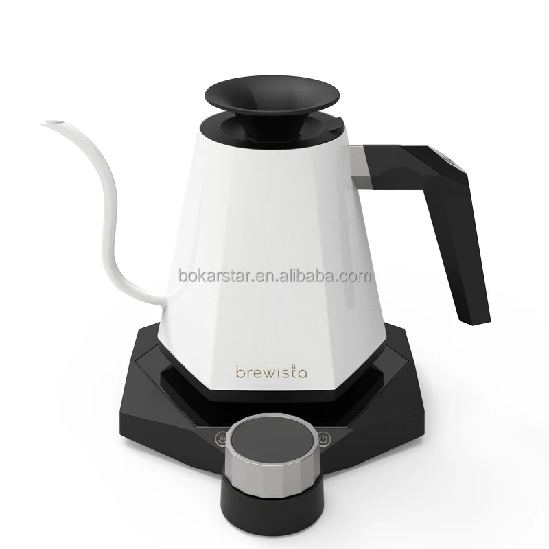 TIMEMORE Electric Gooseneck Kettle, Pour Over Coffee Kettle, Electric  Kettle with Temperature Control for Coffee & Tea, 0.8L, Stainless Steel,  Matte