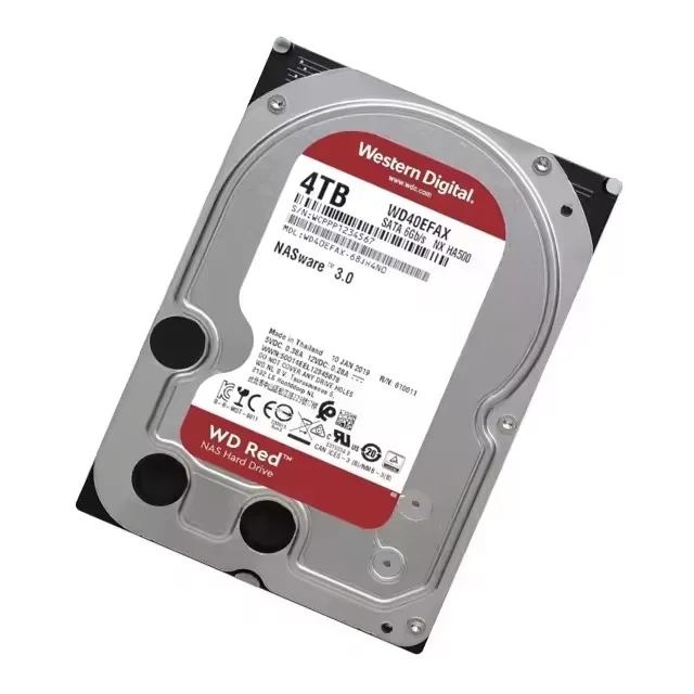 WD40EFAX 4TB Hard Drive - High Performance for NAS Storage