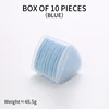 10 Pcs Bleu