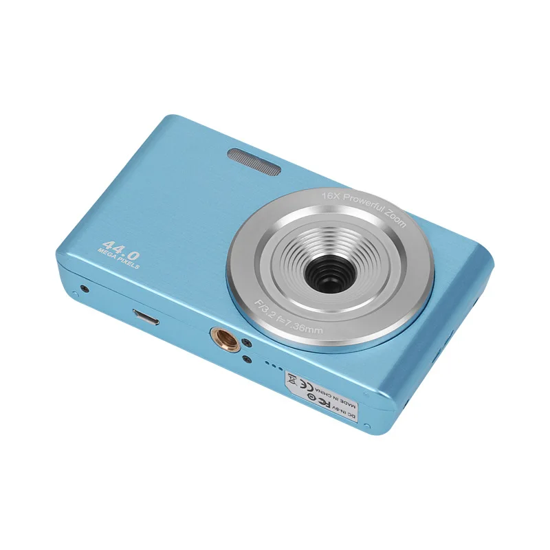 Fotocamera Digitale Compatta 4K 64MP - Schermo Ribaltabile 3", Zoom 18x, WiFi, SD 64G Inclusa, Per Principianti E Bambini